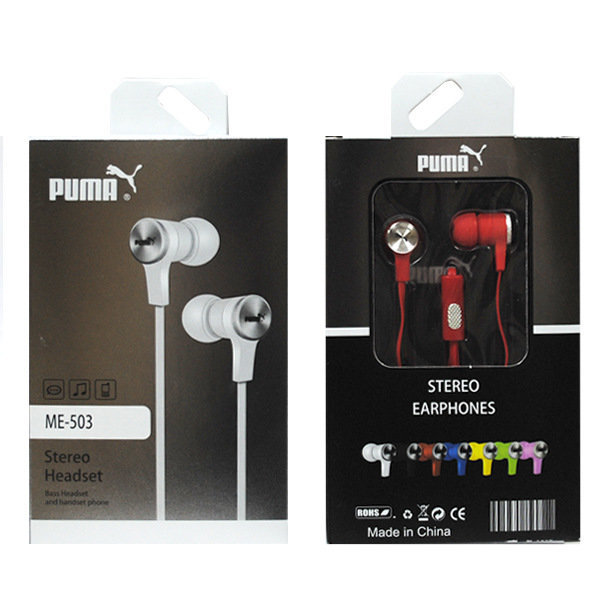 Гарнитура MP3 ReplicaPU ME-503 с кнопкой ответа красная