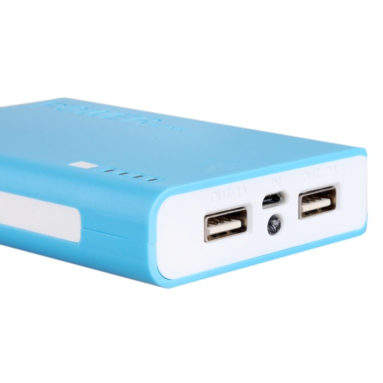 Внешнее ЗУ Power Bank PB12 12000mAh голубое