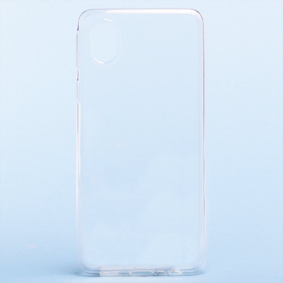Накладка силиконовая Ultra Slim Samsung A013 Galaxy A01 Core прозрачная