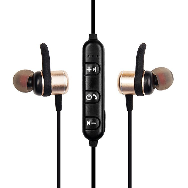 Наушники вакуумные BLUETOOTH T1 Sport золото