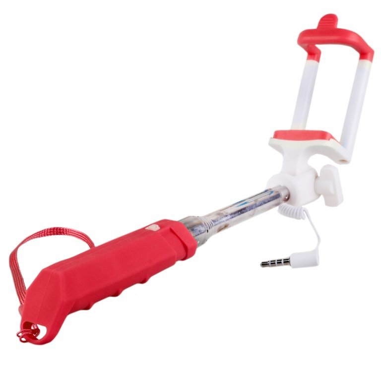Селфи штатив Monopod Mini Rainbow 15-53 см роза
