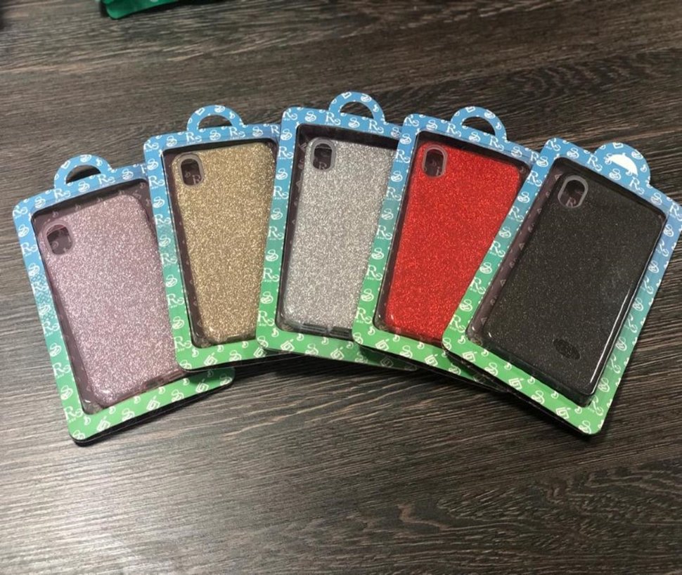 Накладка SC097 БЛЕСТКИ 3в1 Huawei Honor 8S/Y5 2019 (black)