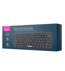 Клавиатура Olmio CK-05, USB, тихие низкие клавиши, черная