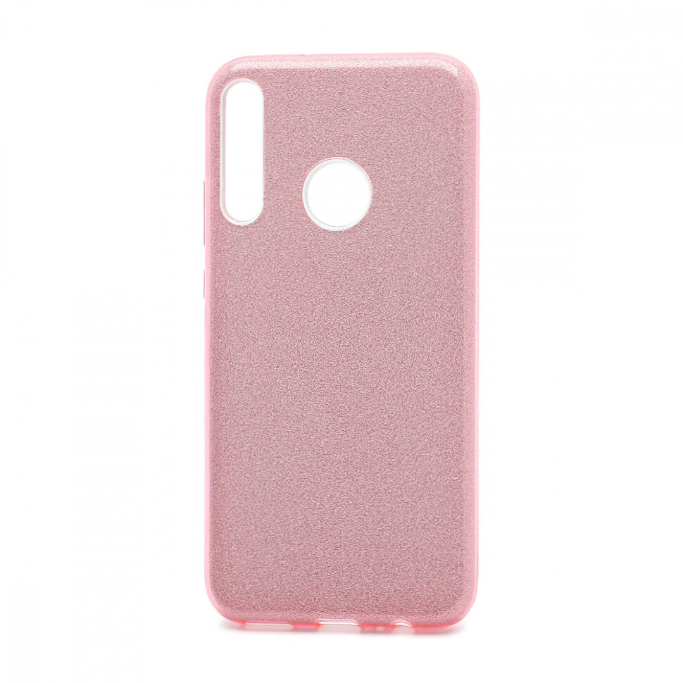 Накладка SC097 БЛЕСТКИ 3в1 Huawei Honor 9C (pink)