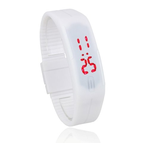Часы наручные LED Watch Fit белые