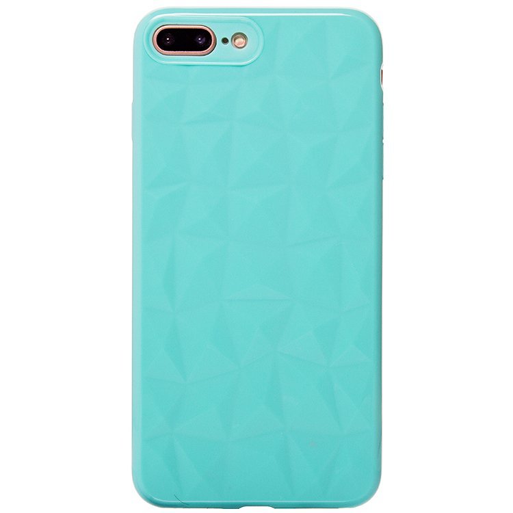 Накладка SC072 Призма глянцевая iPhone 7 Plus/8 Plus мята
