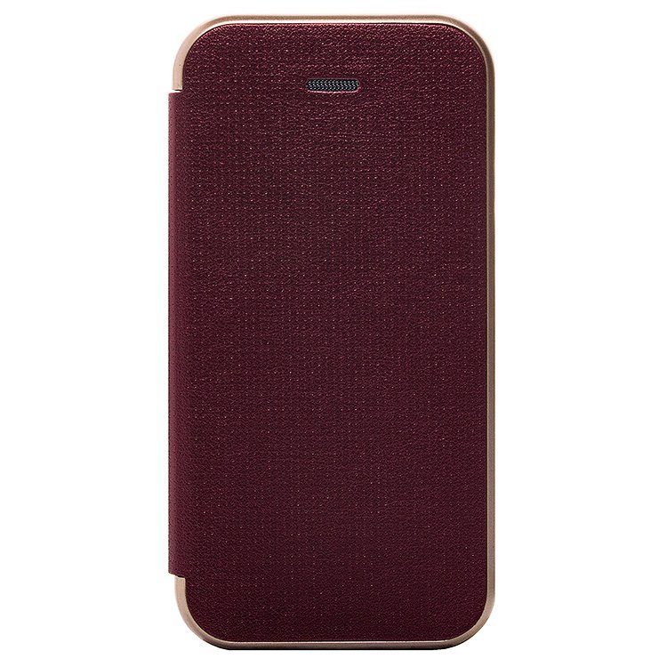 Чехол-книга Top-Fashion для iPhone 5 (001) красная