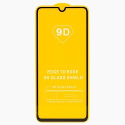 Стекло 9D "Full glue" для Xiaomi Redmi 9C, тех.упаковка (желтая подложка)