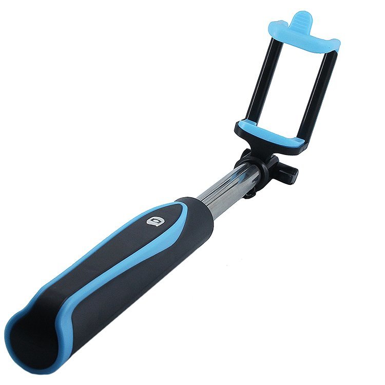Селфи штатив Monopod S17 18-67 см черно-голубой