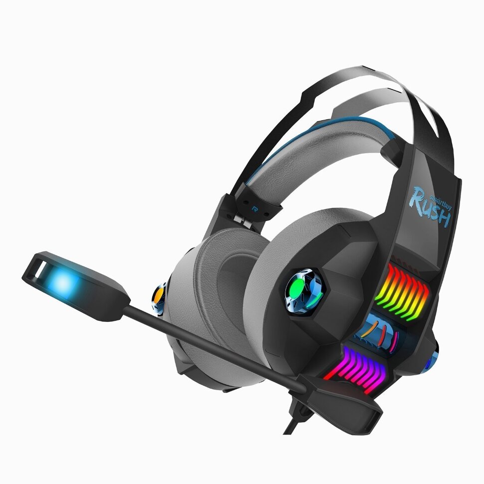 Наушники SmartBuy STORMER SBHG-5000 игровые, черно-синие