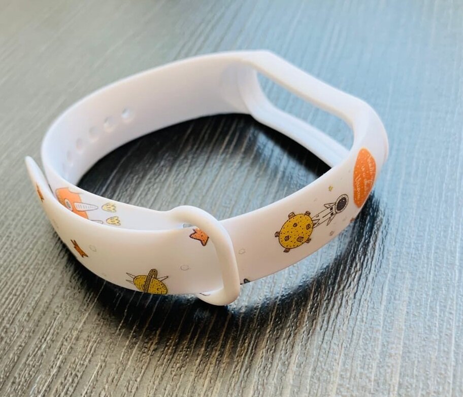 Ремешок WB01 силиконовый для Xiaomi Mi Band 5 (001)