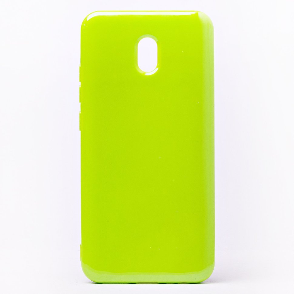 Накладка SC158 Xiaomi Redmi 8A Глянец зеленая