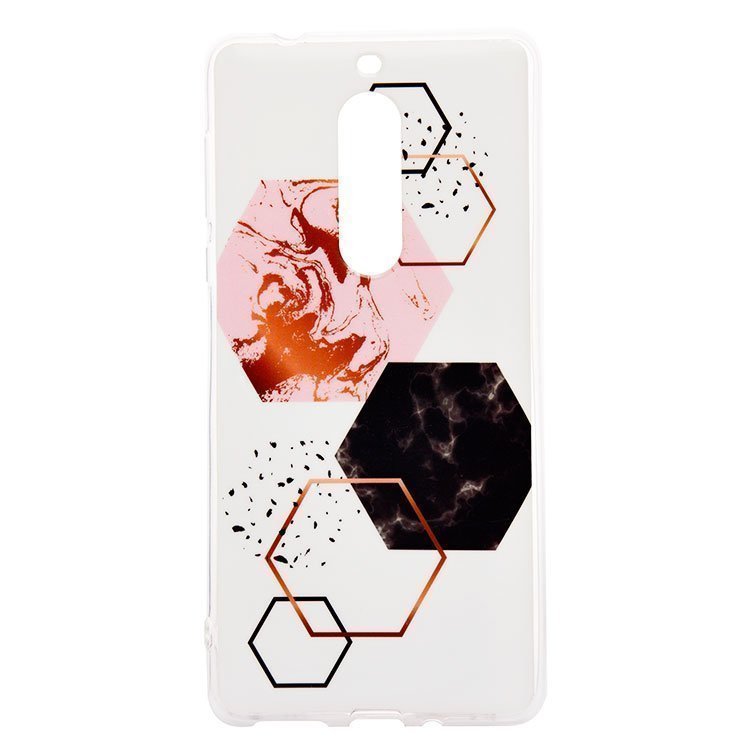 Накладка SC113 Nokia 5 с рисунком (001)