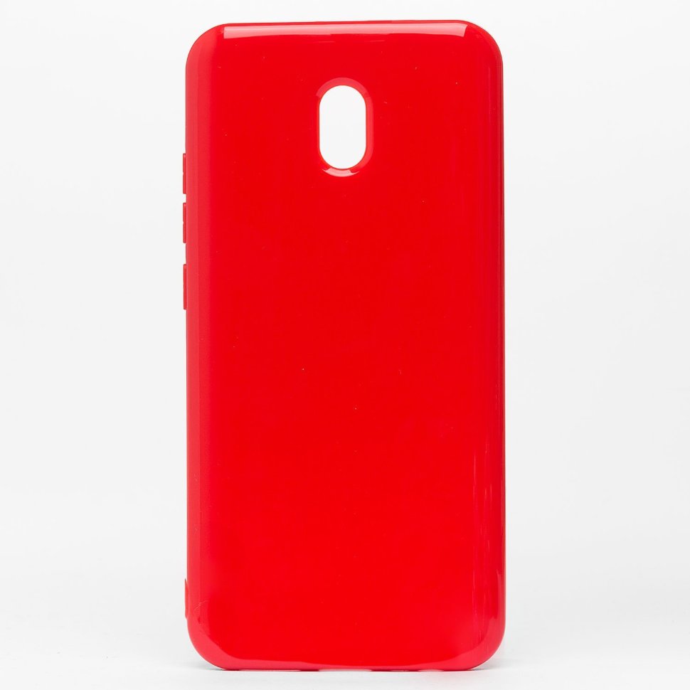 Накладка SC158 Xiaomi Redmi 8A Глянец красная