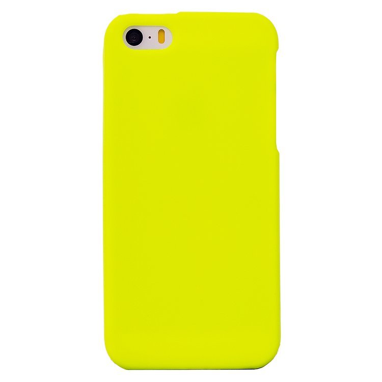 Накладка SC092 Neon iPhone 5 желтая