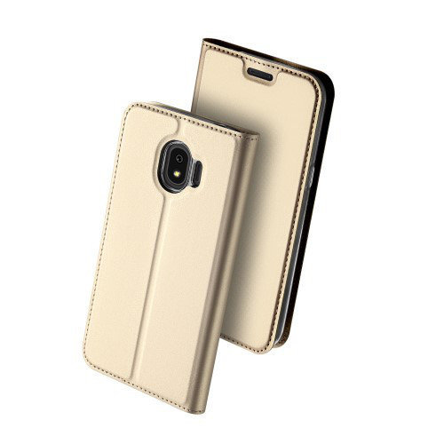 Чехол-книга Dux Ducis SKIN Pro Series для Samsung J250 Galaxy J2 2018 gold