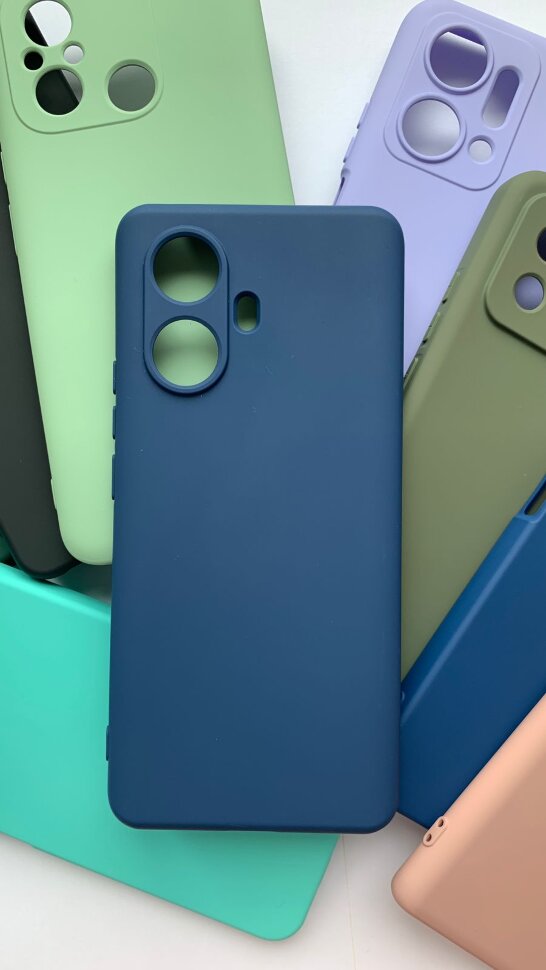 Накладка Activ Full Original Design для Xiaomi 12 Lite (dark blue) SC
