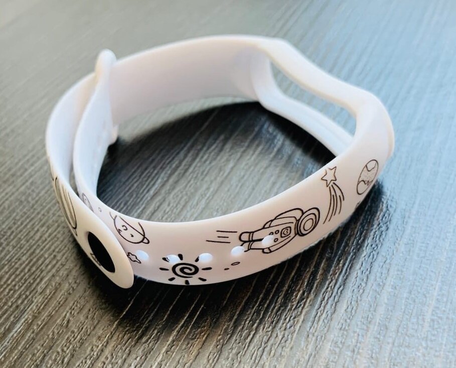 Ремешок WB01 силиконовый для Xiaomi Mi Band 5 (004)