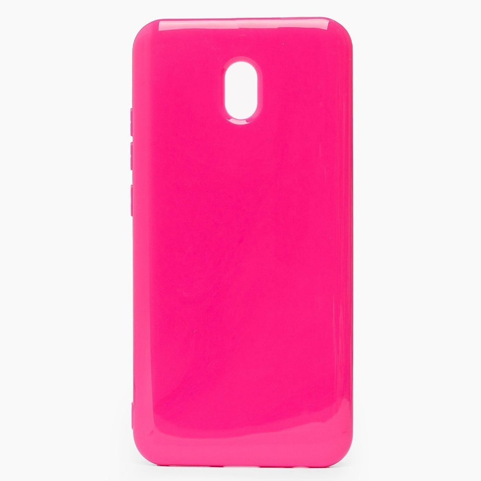 Накладка SC158 Xiaomi Redmi 8A Глянец розовая