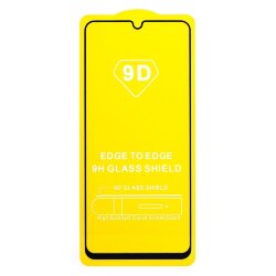 Стекло 9D "Full glue" для Samsung A33, тех.упаковка (желтая подложка)