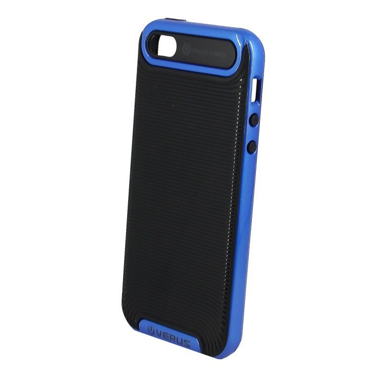 Накладка Verus Damda IPhone 5 черно-синяя