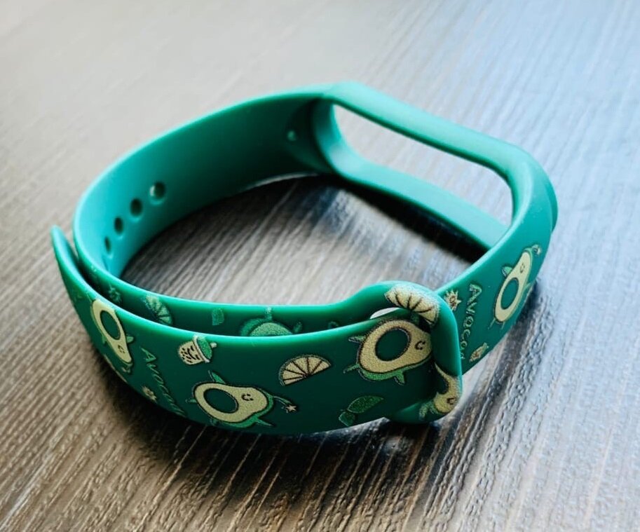 Ремешок WB01 силиконовый для Xiaomi Mi Band 5 (005)