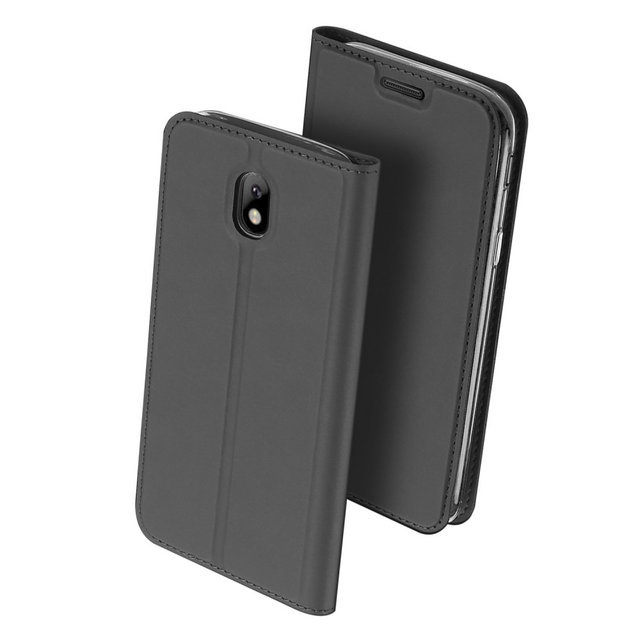 Чехол-книга Dux Ducis SKIN Pro Series для Samsung J330 Galaxy J3 2017 gray