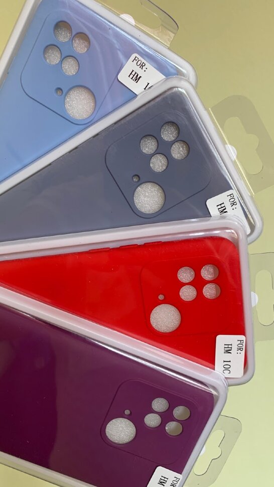 Накладка Silicon Cover NANO Xiaomi Redmi 10C космический серый