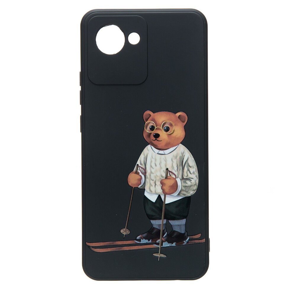 Накладка SC307 Realme C30 (005) black