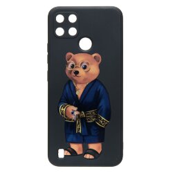 Накладка SC307 Realme C21Y (003) black