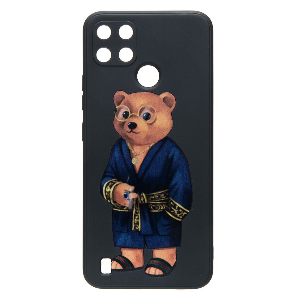 Накладка SC307 Realme C21Y (003) black