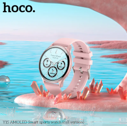 Смарт-часы HOCO Y15 AMOLED Smart watch (Call Version), gold pink