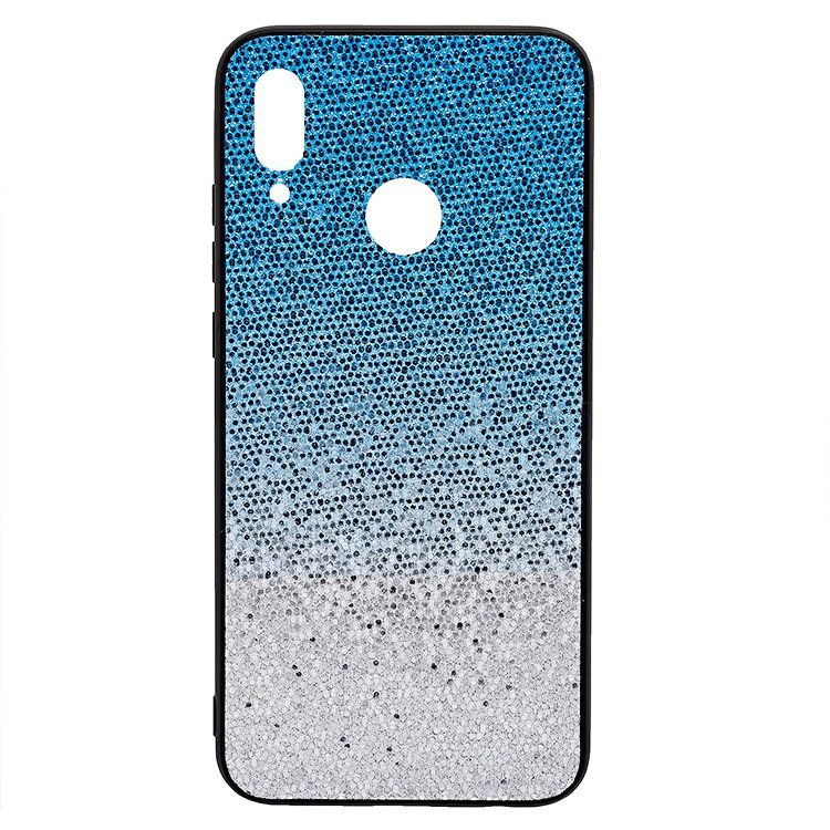 Накладка SC126  Huawei Honor 10 Lite / P Smart 2019 (004) градиент голубая