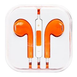 Гарнитура MP3 EaePods MD827ZM оранжевая