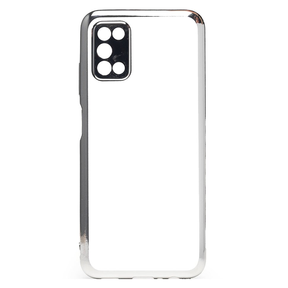 Накладка Activ Pilot Samsung A037 Galaxy A03s с серебристым ободком
