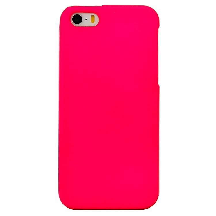 Накладка SC092 Neon iPhone 5 розовая