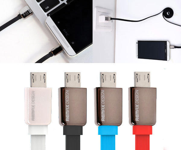 Кабель USB - MicroUSB REMAX Kingkong Cable белый