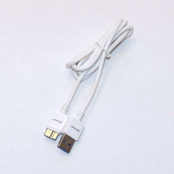 Кабель USB - MicroB 3.0 Samsung Note 3 белый