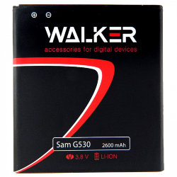 АКБ WALKER Samsung G530 Grand Prime/J500/J320 EB-BG350CBE 2600 mAh