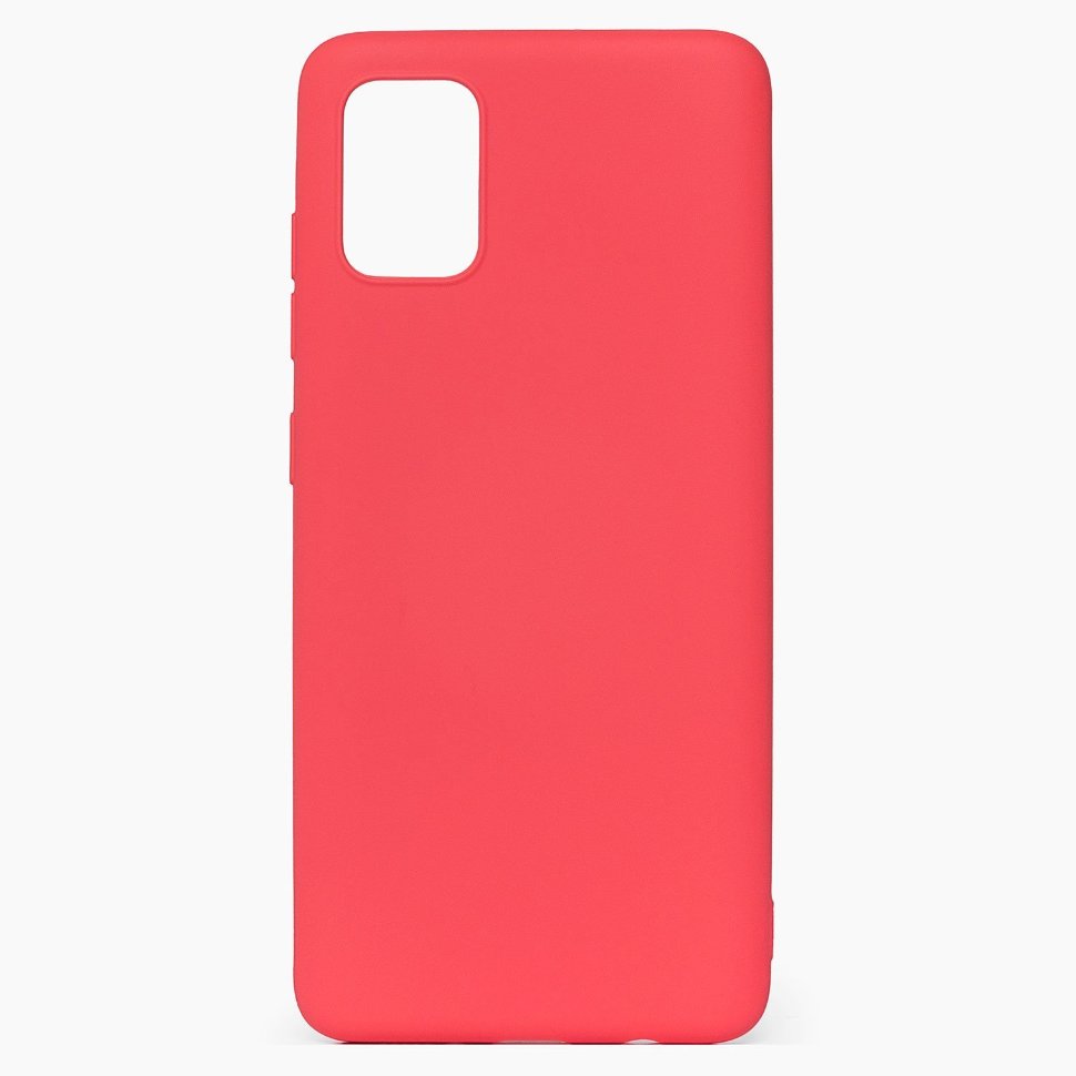 Накладка Activ Full Original Design для Samsung A715 Galaxy A71 (light orange)