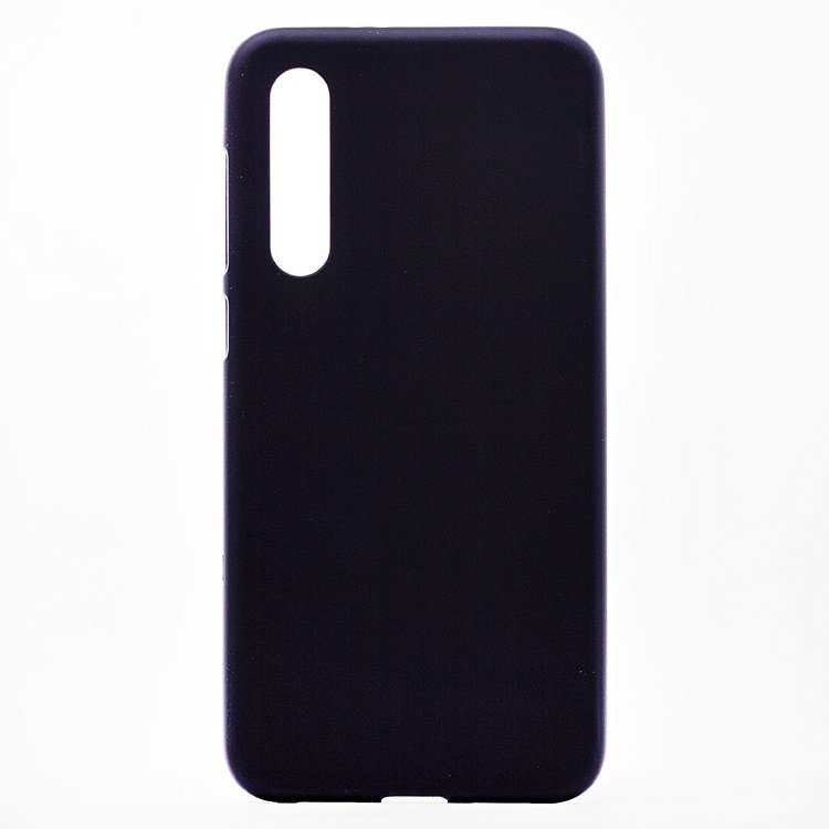 Накладка с глянцевым ободком МАТОВАЯ Xiaomi Mi 9 SE черная