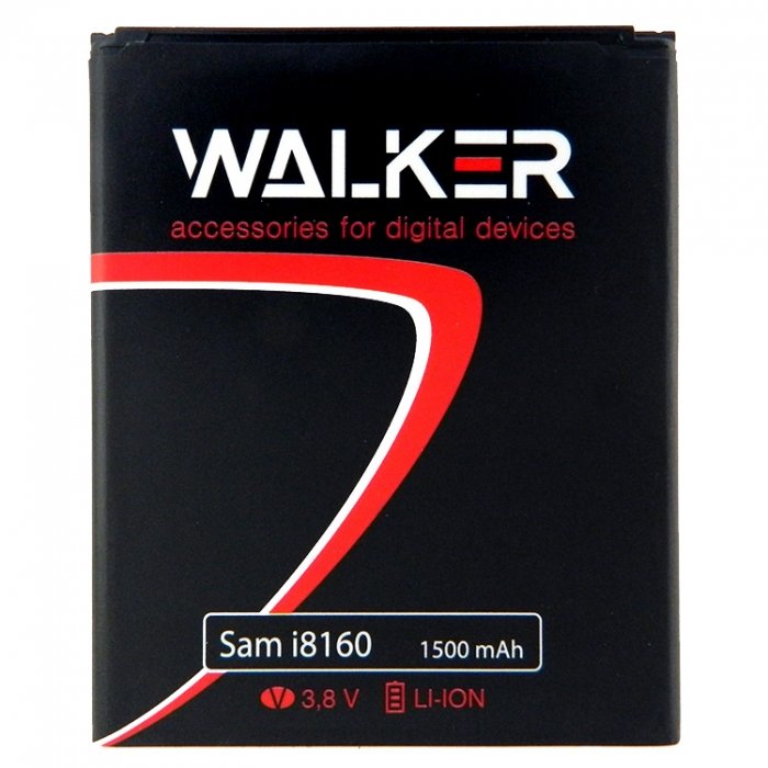 АКБ WALKER Samsung i8160/i8190/S7562 EB425161L 1500 mAh