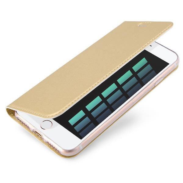Чехол-книга Dux Ducis SKIN Pro Series для iPhone 5 gold