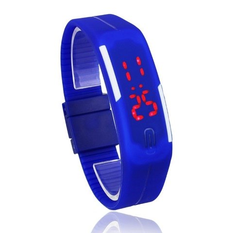 Часы наручные LED Watch Fit синие
