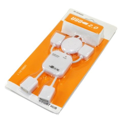 USB HAB 4 порта Человечек