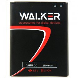 АКБ WALKER Samsung i9300 Galaxy S3 EB-L1G6LLU 2100 mAh