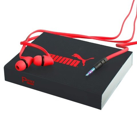 Наушники MP3 ReplicaPU красная