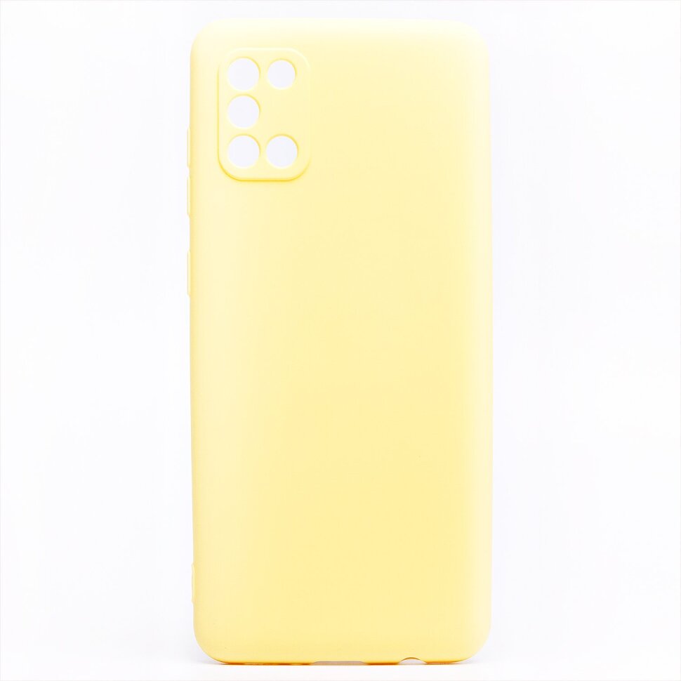 Накладка Activ Full Original Design для Samsung A315 Galaxy A31 (yellow)