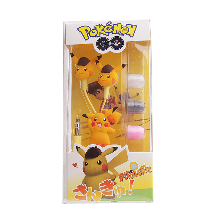 Наушники MP3 "Pokemon GO" желтая