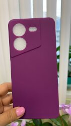 Накладка силиконовая SOFT TOUCH Tecno Pova 5, фиолетовый